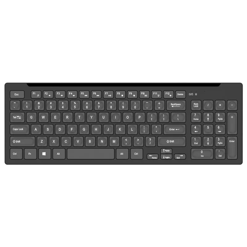 105 Keys USB Plug Silicone Wired Keyboard for US UK FR IT ES