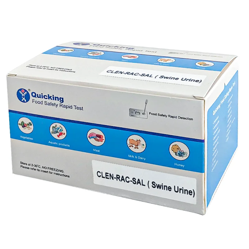 Clenbuterol/ractopamine/salbutamol Food safety rapid test kit/ Beta Agonists detecting kit