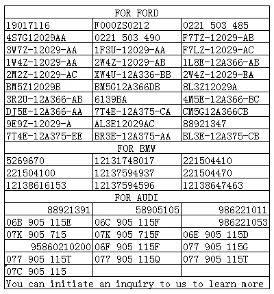 manufacturer of ignition coil two years warranty for Renault oe number:17210-23900
