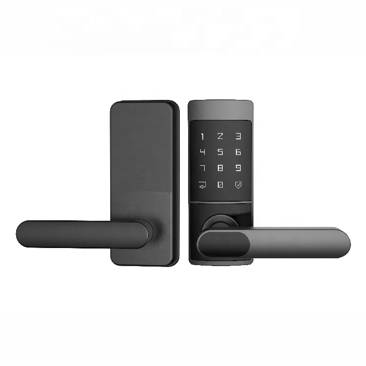 JIXIN Lock Manufacturers 48 Hours Salt Spray Test Alarm  Finger Print Smart Door Lock Fingerprint