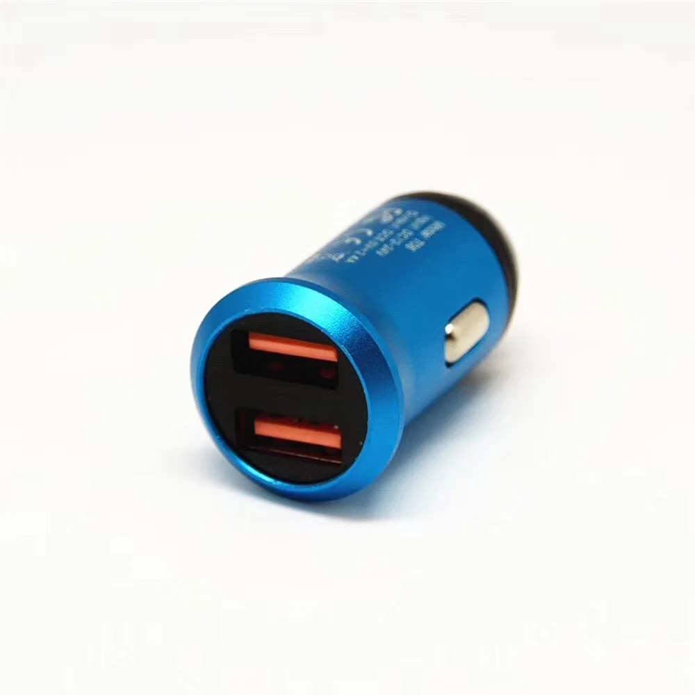 быстрой зарядки Quick Charge QC3.0 Type-c USB c 2-портовый Автомобильное зарядное устройство для мобильного телефона