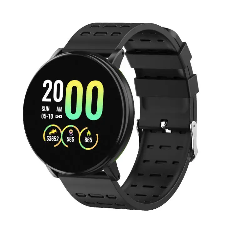 2022 New 119S 1.44 inch BT 119plus Smart Watch Waterproof 3D Heart Rate Monitor Fitness Tracker Reminder