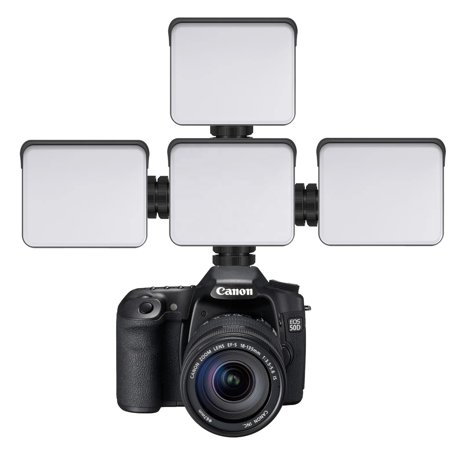 Rechargeable Vlog Light Portable 950LM 6W Dimmable Mini LED Video Light for Smartphone SLR Camera