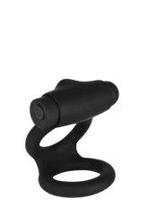 Dual cock ring vibrator prostate massager cock ring male Waterproof mute bullets vibrator with ring