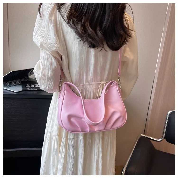 Wholesale Leather Underarm Tote Purse Bags Luxury Handbags Ladies Messenger Crossbody Bags For Women
