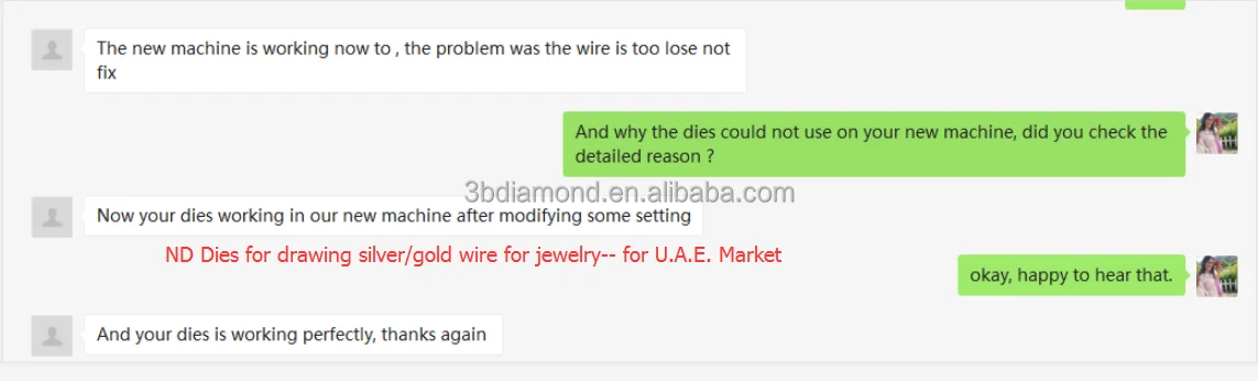 PCD diamond wire drawing die for Gold/ silver/ copper wire stainless steel wire enameled wire
