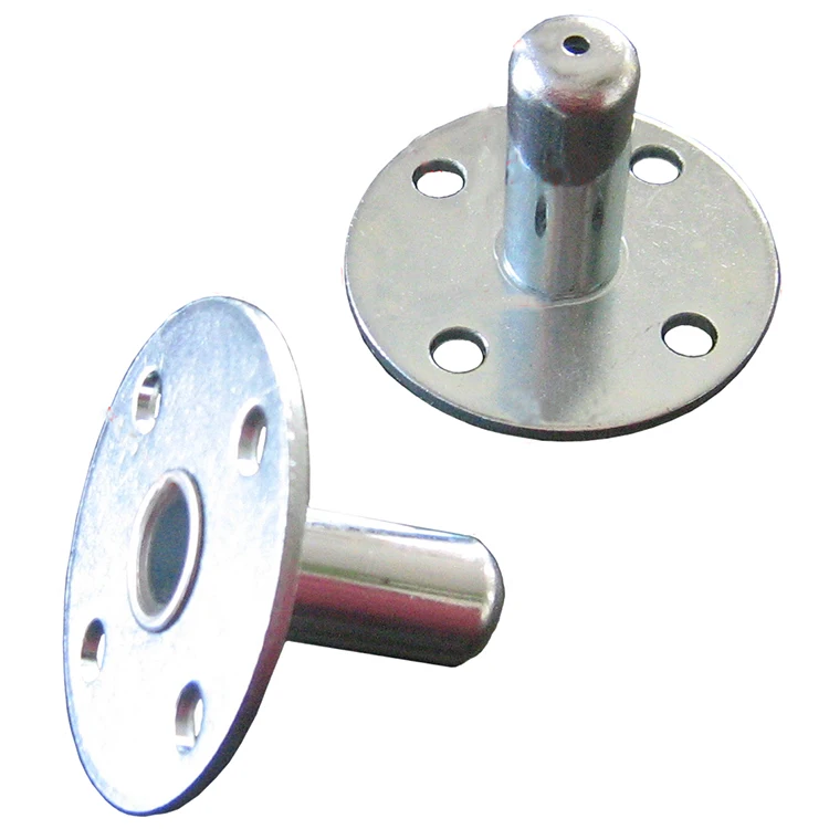 custom high precision sheet metal stainless steel  laser cutting welding furniture caster socket buckle