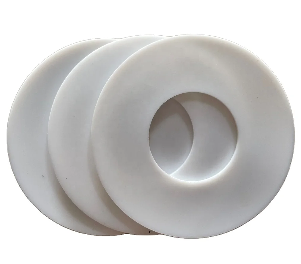 CNC Machining PTFE Plastic Flat Gasket Washer