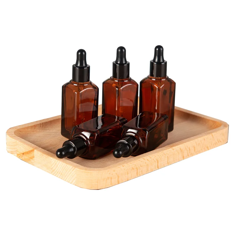 Good selling 5ml 15m 20ml 30ml 50ml 100ml dark violet glass cream storage ultraviolet empty jars and bottles with dropper /pump