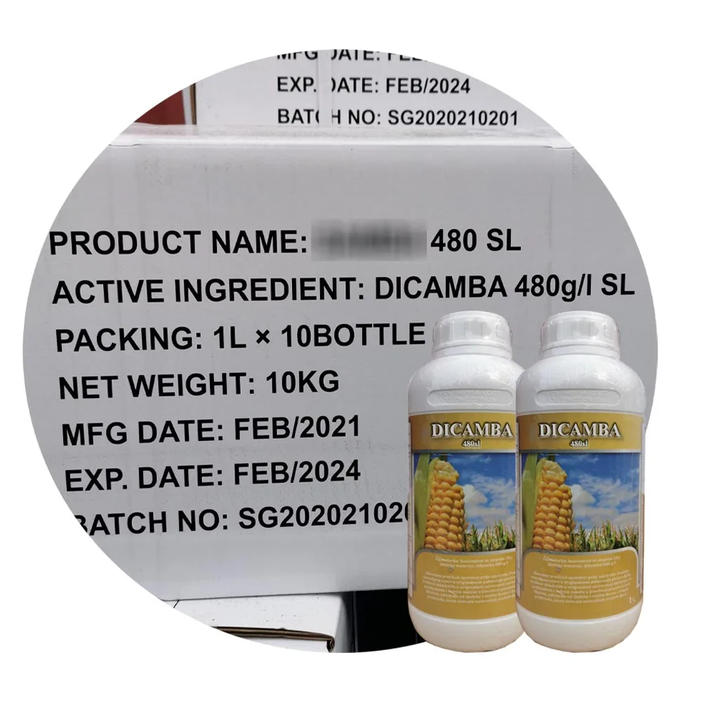  Гербицид для борьбы с сорняками Dicamba 480 г/л SL 98% TC gl sl 420 убийца сорняков dicamba