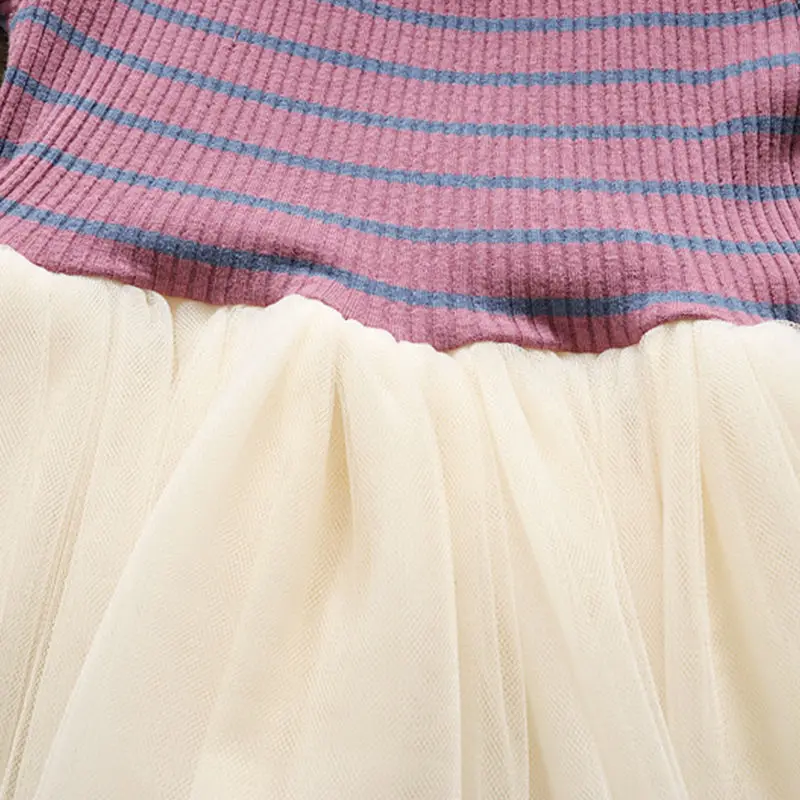 Wholesale of new western-style striped dress dresses for girls and princesses