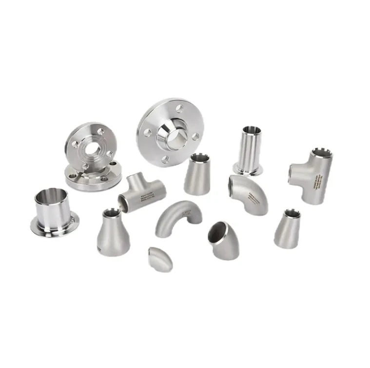 Stainless Steel 304 316 Pipe Fitting Elbow Tee Cross Stub Cap Reducer Flange Butt weld Fitting