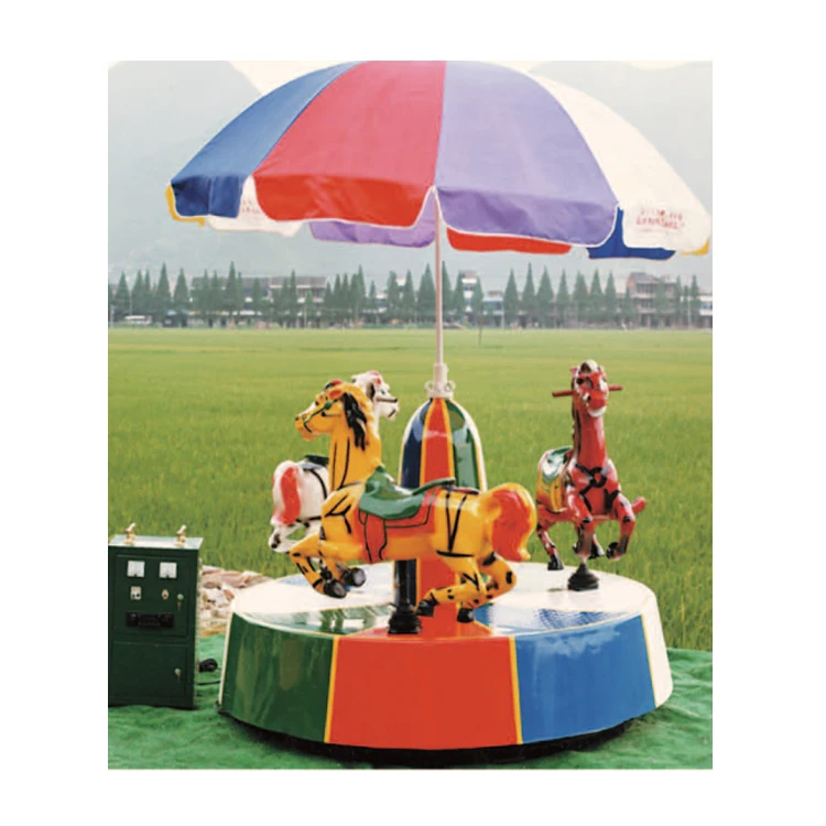 Plane Flower Nordic Manege Horses Counter 6 Seats Vintage Carousel Picking Kids mini carnival rides merry go round For Sale