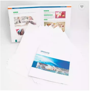 Thick Hard Art Card for Hang Tag and Calendar C2S Art Board in ream pack