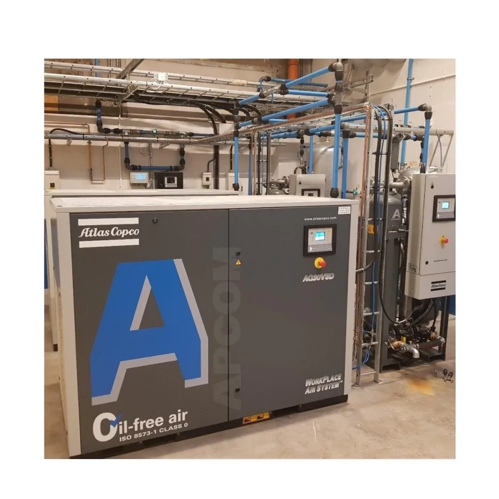 Винтовой воздушный компрессор Atlas Copco AQ15 AQ22 AQ30 AQ37 AQ45 AQ55