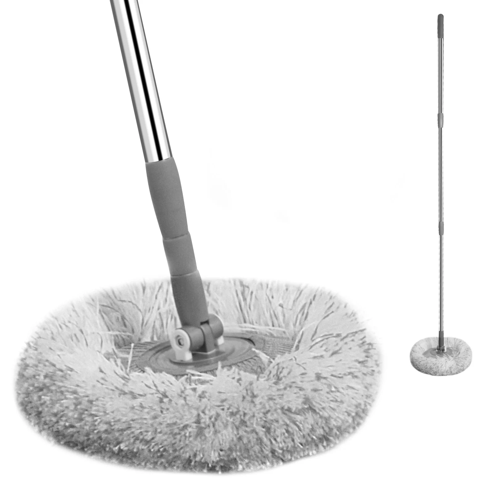 round head microfiber chenille material household cleaning mop