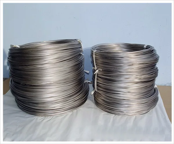  Прямая титановая проволока ASTM B863 катушка сварная Gr5 трос оптовая продажа высокое