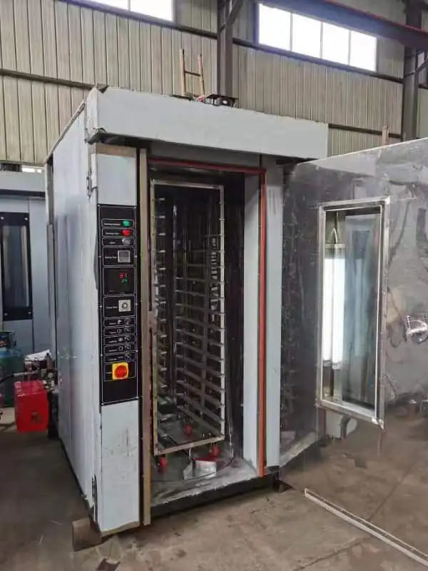 Electric Industrial 16/32/64 tray Rotary Oven For Bakery Sale Bread Baking Commercial Rotary Oven