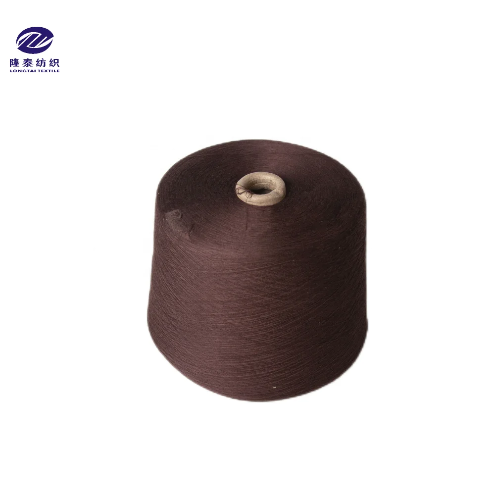 New Products Ring Spun Yarn Dope Dyed diverse 100% Polyester Spun Yarn For Knitting