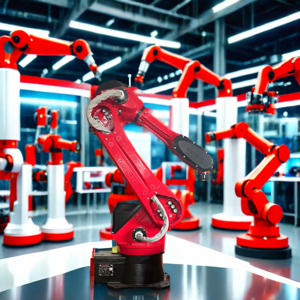 Промышленная Автоматизация 6 оси сварки Роботизированная рука Заводская сварка