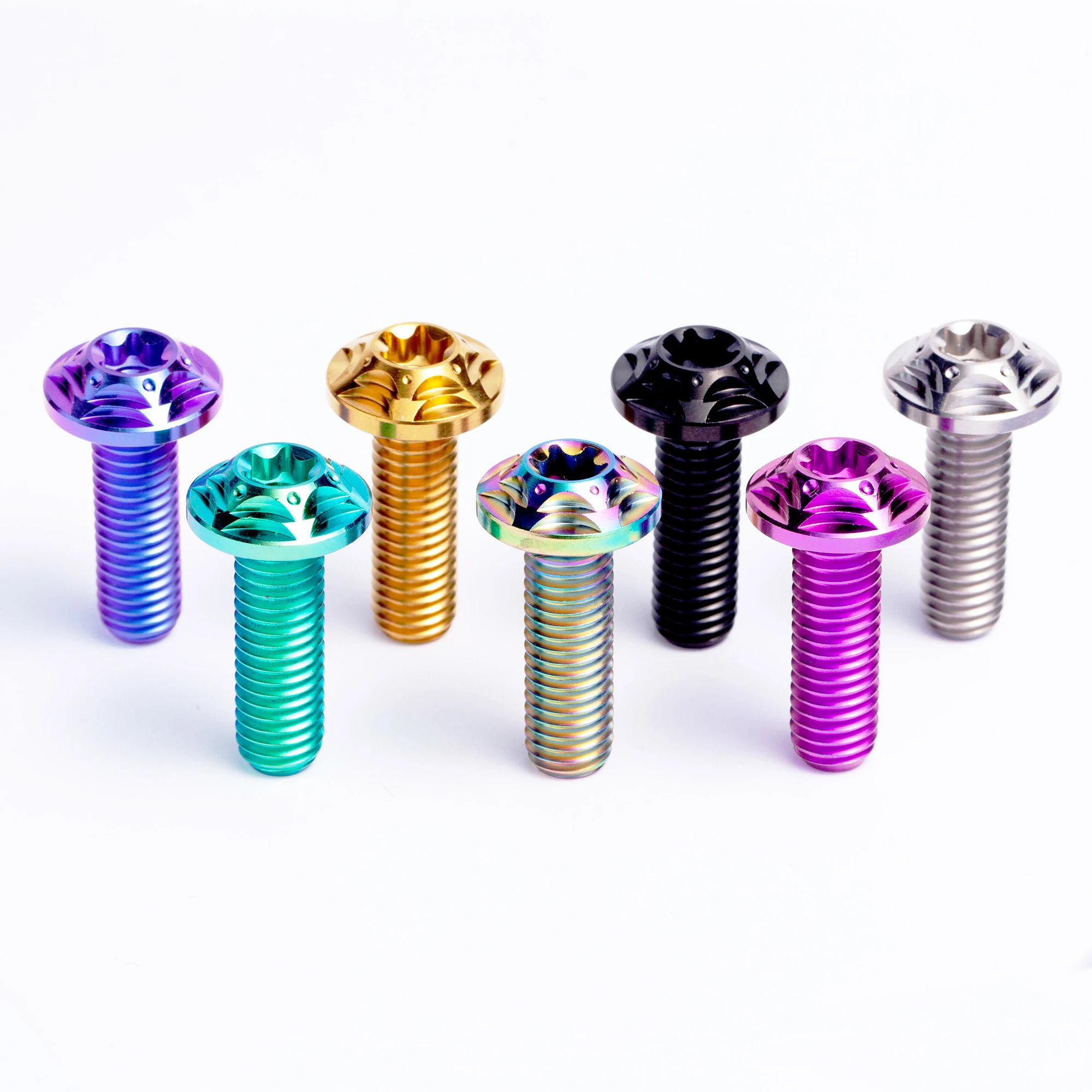 BST-TI M6/M8/M10 gr5 Titanium Bolts  Titanium Screws Ti Disc Bolts for Bike Motorcycle