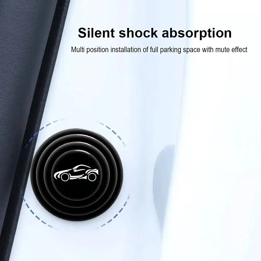 2023 Hot Car Door Shock Absorber Gasket Anti-collision Silencing Floor Mat Car Anti-collision Stickers For Mazda