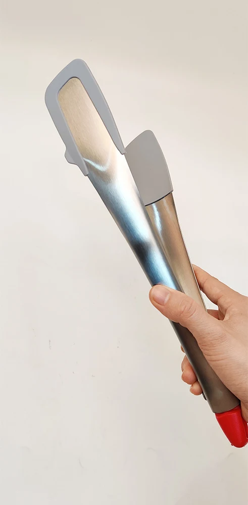 2024 New Design Kitchen Tongs Stainless Steel Silicone Anti-Scratch Steak Tweezers Utensils Kitchens Tool