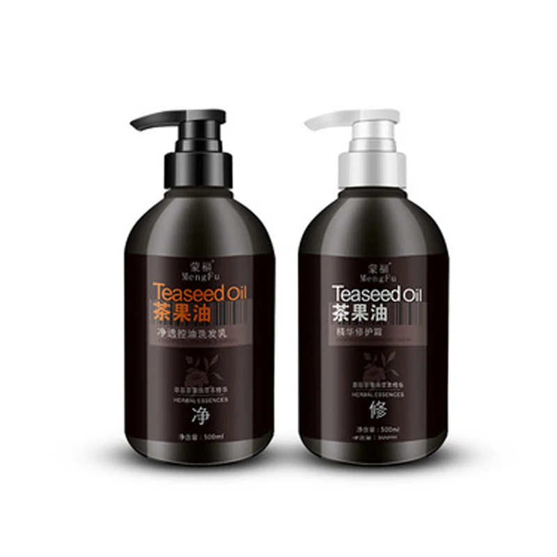 Man Woman Shampoo Private Label Tea Tree Oil Natural Hair Care Shampoo Conditioner Set