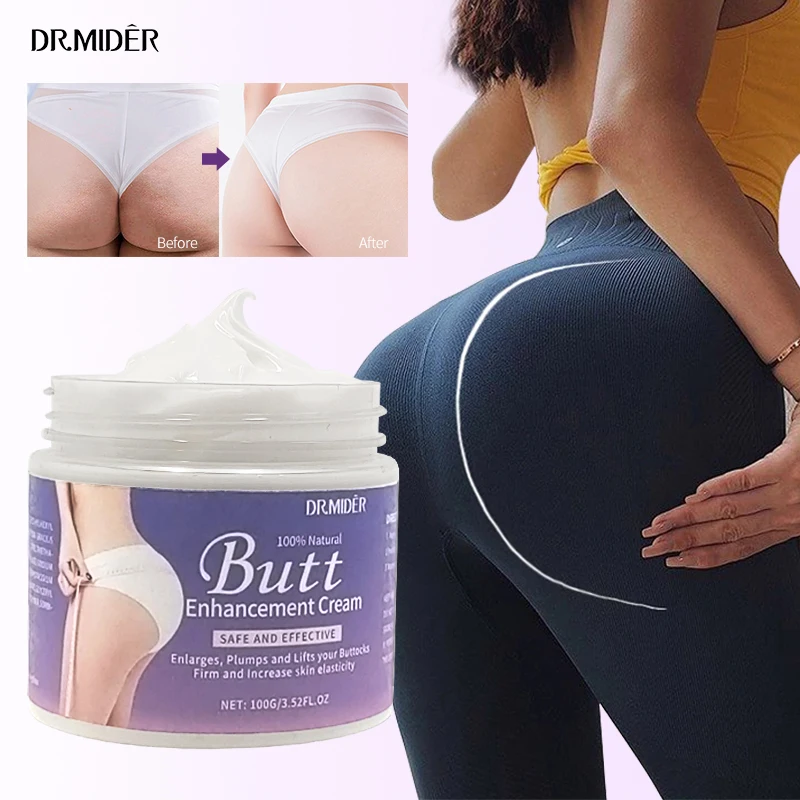 High Quality Best plant extracts 100% natural Women Hip Lift Up Cream Organic Side Free Effects Massage Butt Enhancement Cream