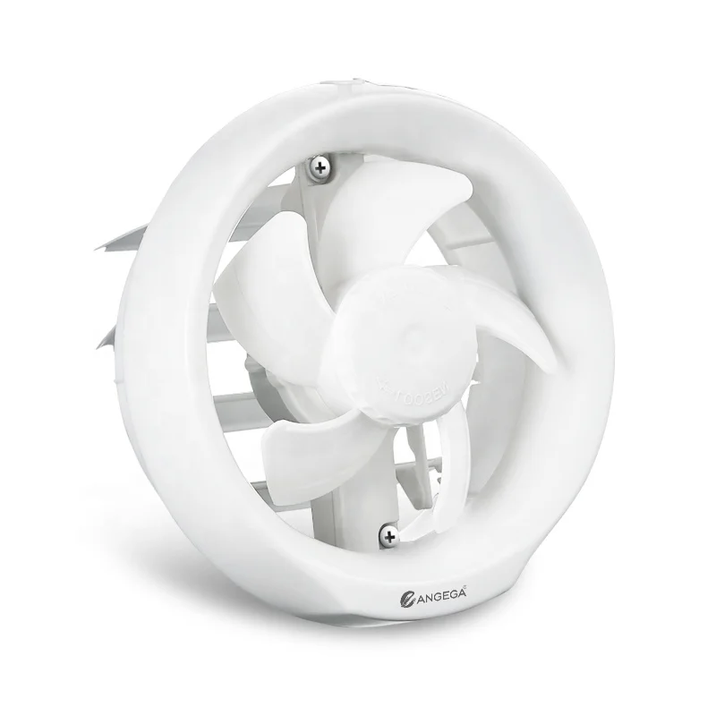 Angega VF-X6C 6 inch  Window Mounted Plastic Round Ventilation Fan  Auto Shutter exhaust fan