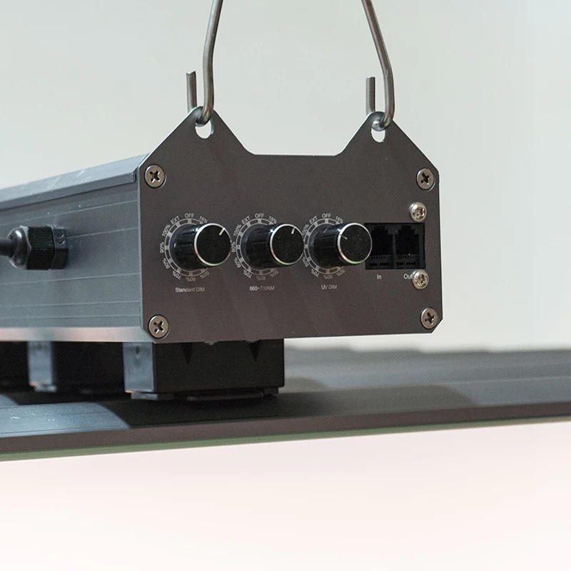 LED Grow Light with Dimmer+detachable Lighting Full Spectrum Grow Lights for Indoor Plants Veg Bloom Growing Lamps