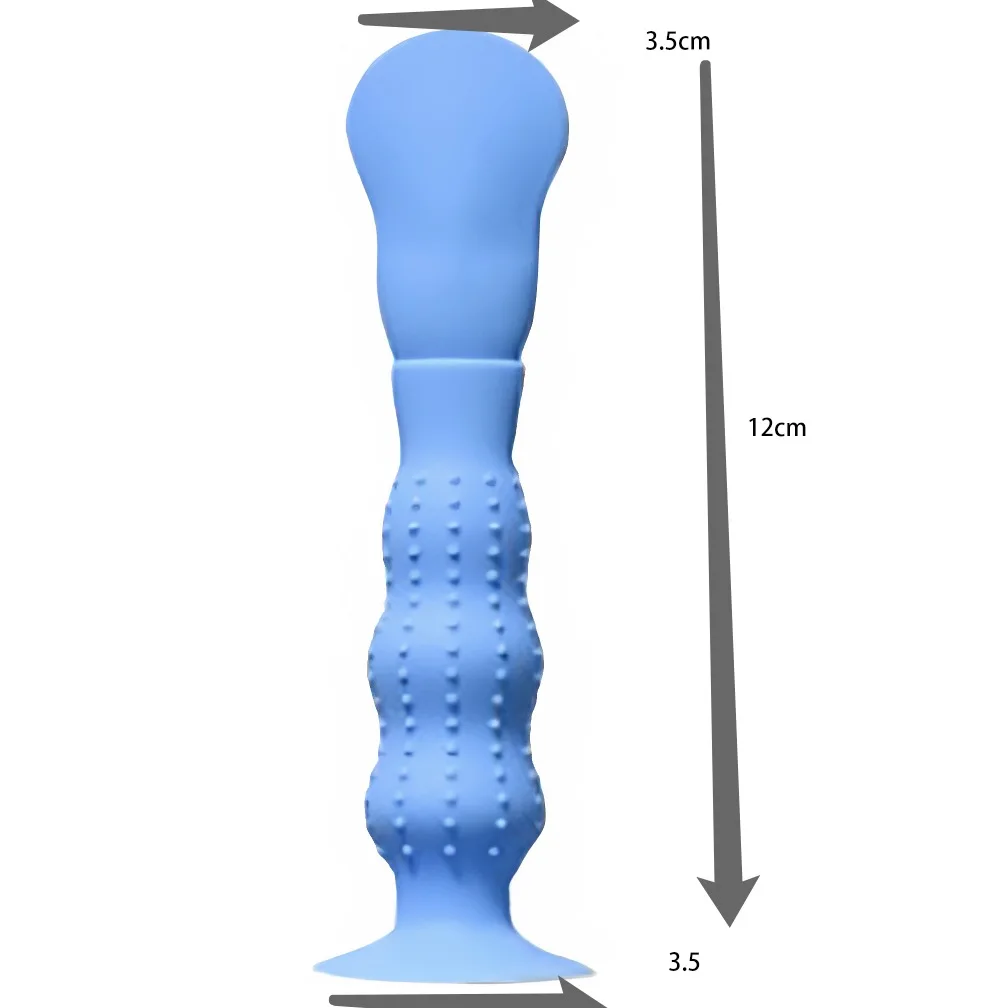 Multipurpose Multifunctional Mini Soft Baby Butt Paste Spatula Silicone Diaper Cream Brush with Suction