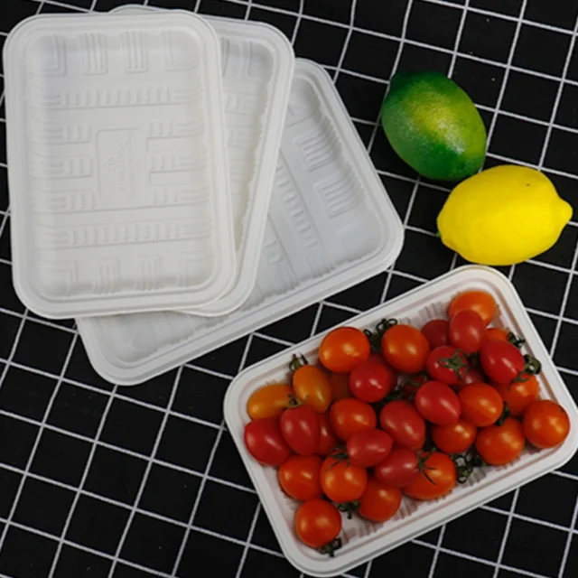 Disposable Plastic PP Food Packaging Tray Food Blister Tray Packaging