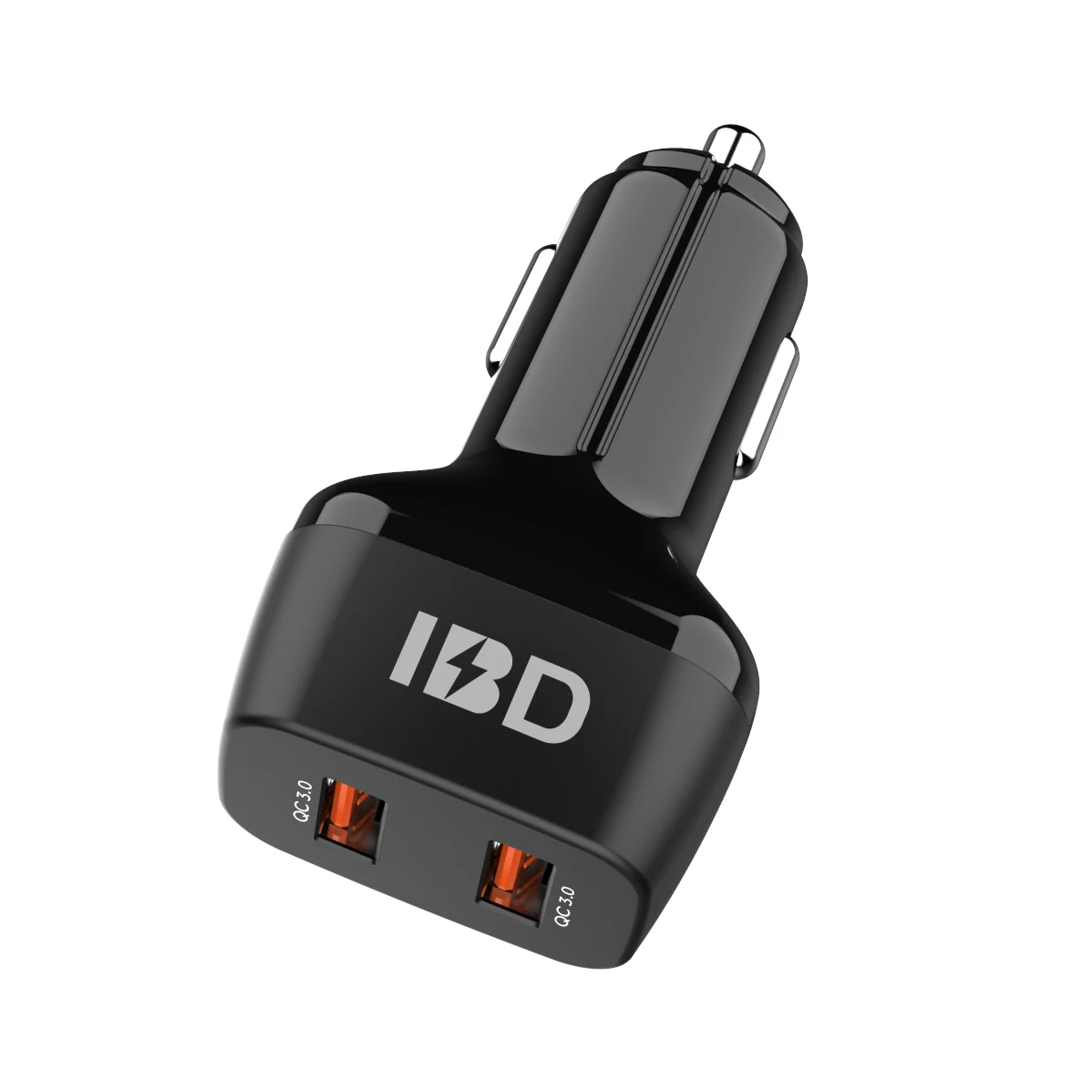 IBD OEM логотип двойной USB QC3.0 автомобильное зарядное устройство QC3.0 автомобильное зарядное устройство