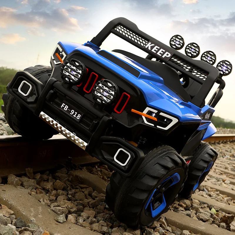 High specification 12v 7A 2 Seats Electric Car Kids Off Road Big Battery Children Baby Toy Car Ride On Car For Kids To Drive