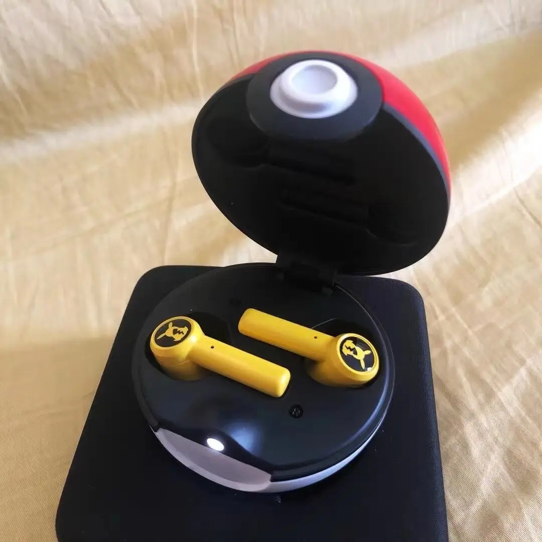  Новый продукт наушники и гарнитура Pika True Wireless Poke Ball подарок