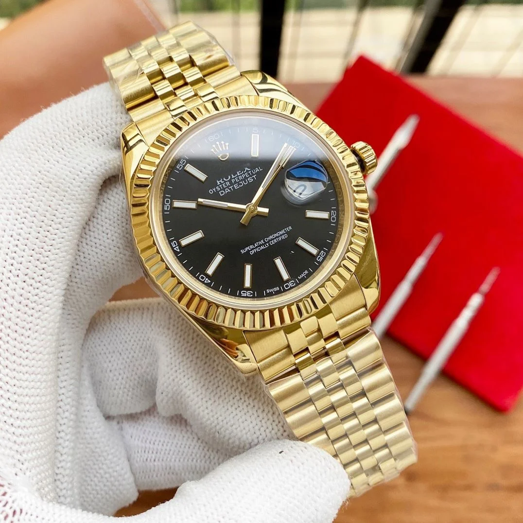 3A Quality Luxury Waterproof Automatic watches men 904L Stainless Steel Night Vision rollexables Datejvst Watches aaa  watch