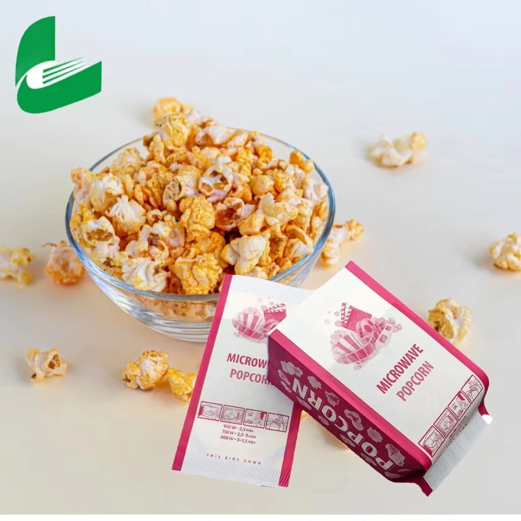 Huafeng  wholesale food grade  packaging microwave snacks pop corn paper bag