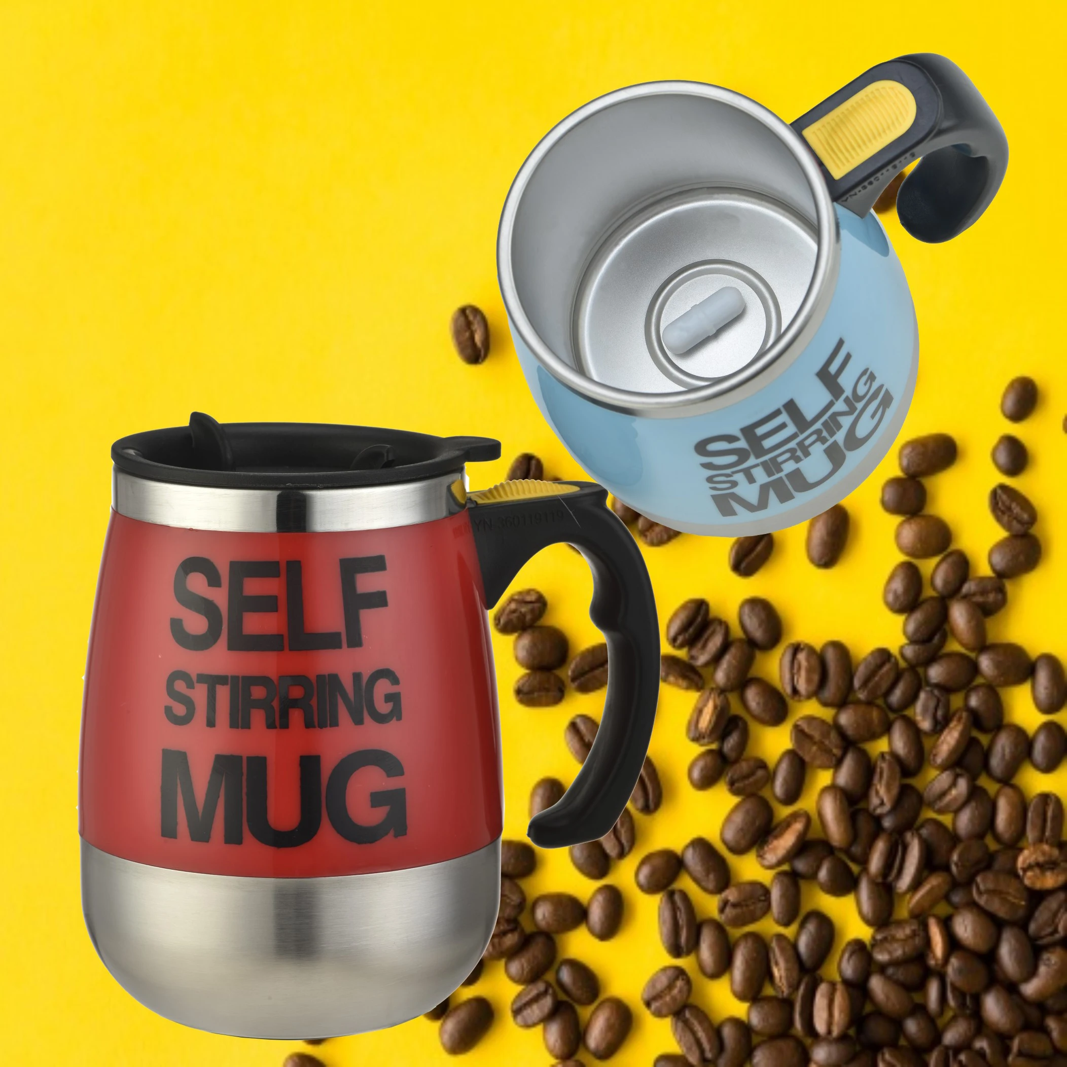 Self Stirring Auto Mug Mixing Coffee Cup Electric 450ml Coffee Milk Mixing Cup