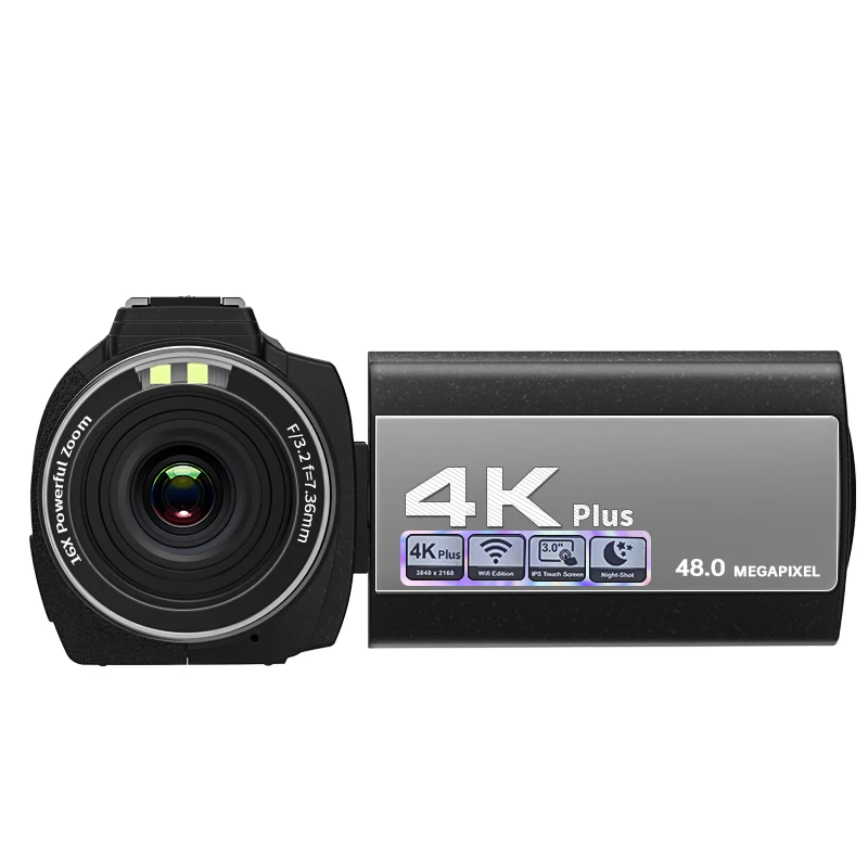 Видеокамеры высокого разрешения с защитой от тряски 4K профессиональная цифровая камера высоким разрешением и