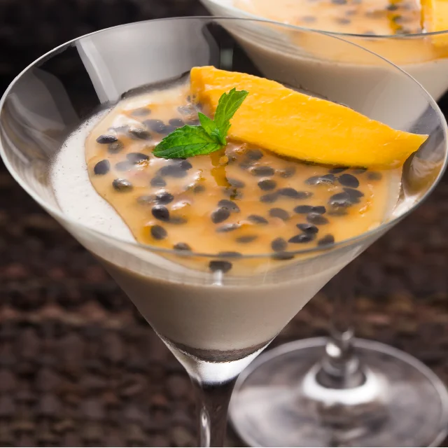 Genkorpan Passion Fruit Mousse - Dessert type pastry use 1Kg drying Dairy Blend Passion Fruit Mix Powder