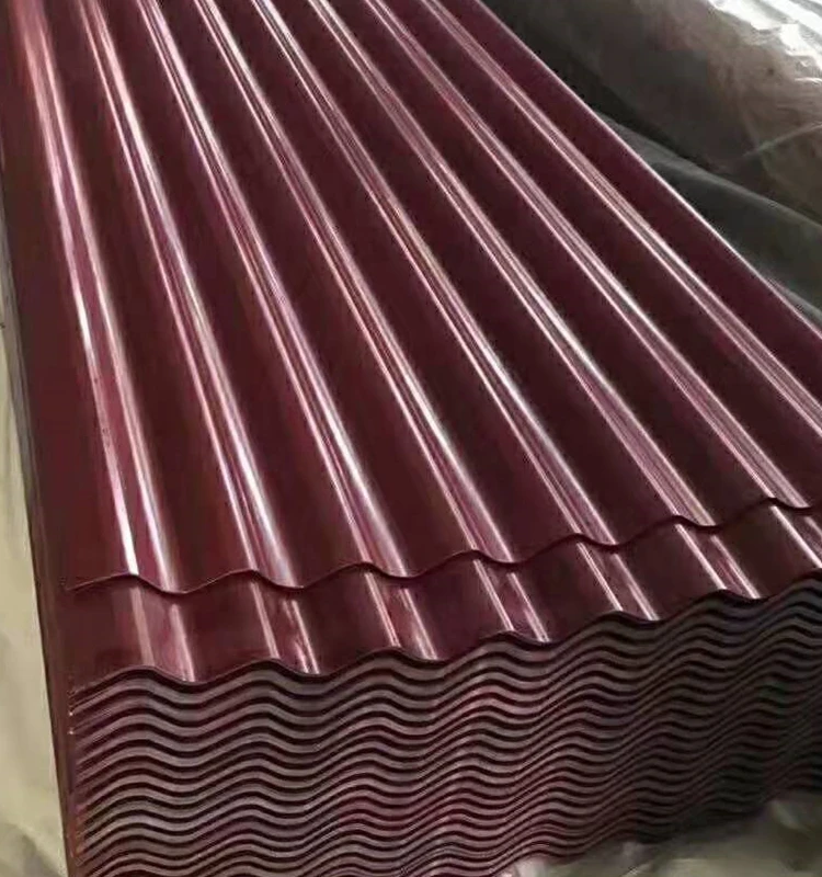 High quality galvanized colour coated corrugated steel roofing sheet metal tin roofing print