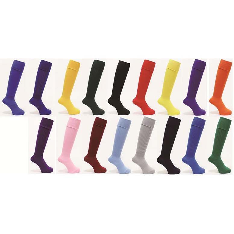Soccer socks Shinguard Adult Wholesale Foot Pink Best Customize Nylon Custom Man Grip Sport Long Soccer Sock Logo