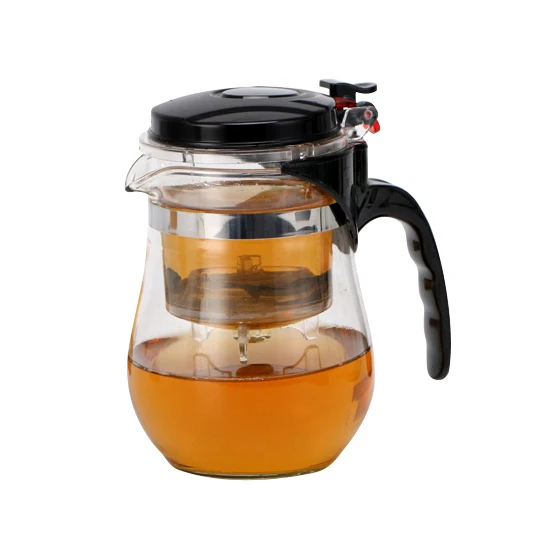 Горячая Распродажа, Новое поступление, стеклянный чайник с заварником, прозрачный стеклянный чайник, оптовая продажа, чайник для дома/офиса