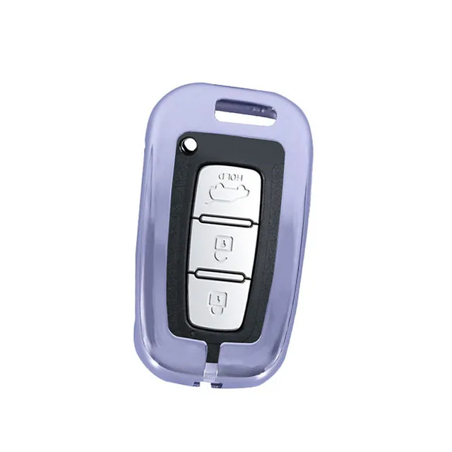 metal car key case cover zinc alloy car case shell and key accessories for hyundai car