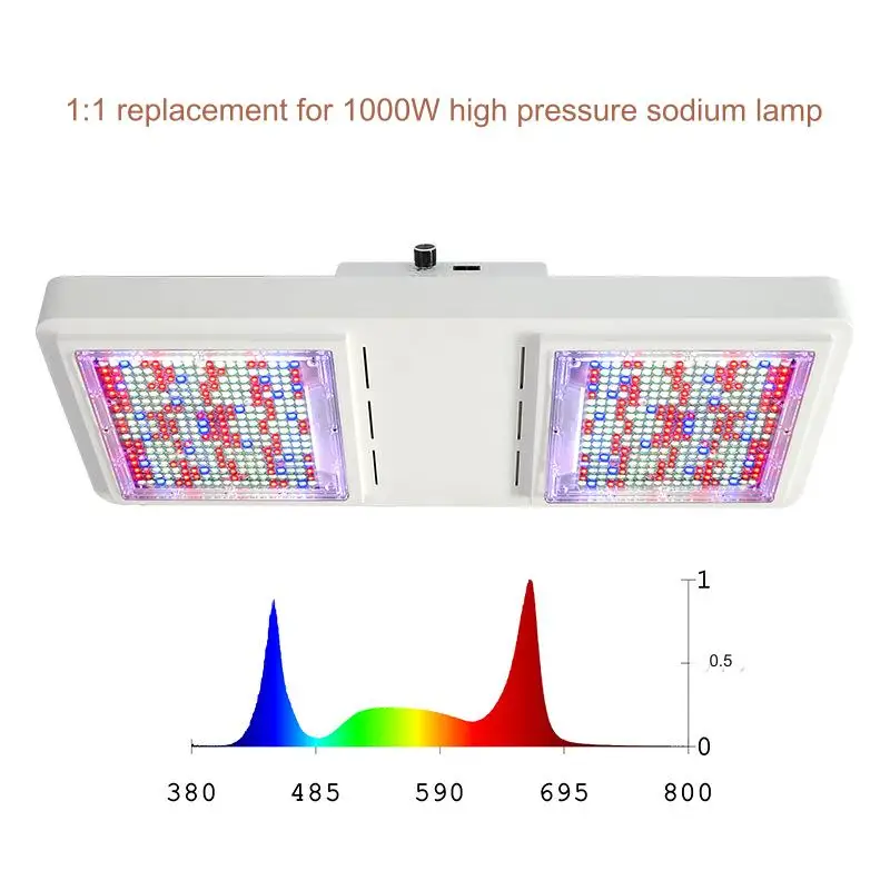 Factory Supply High Power Full Spectrum LED Grow Light 800w Led Grow Light Horticulture LED Tent Grow Lights For Greenhouse