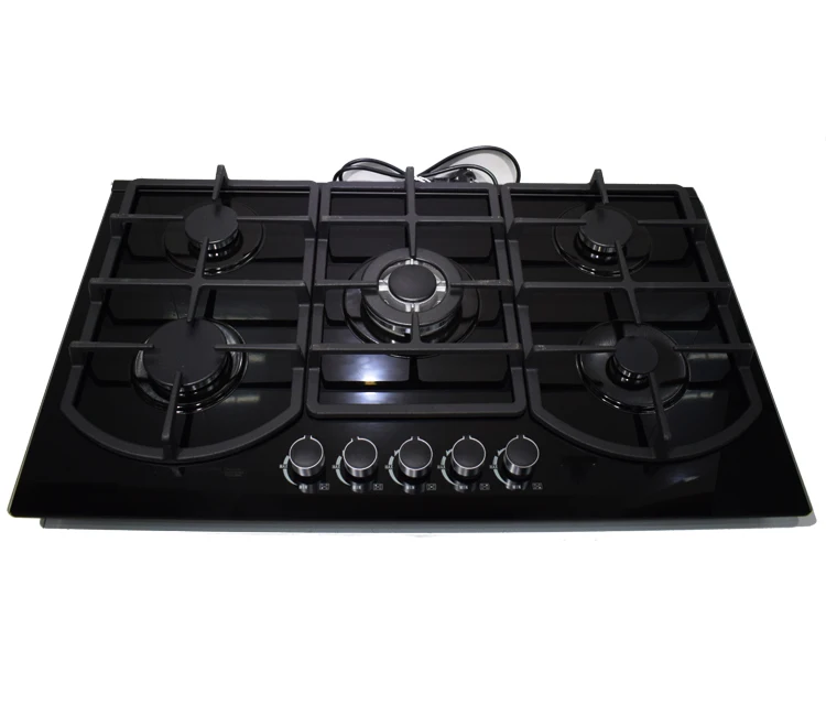220V/110V Black tempered glass Inliad Easy Use kitchen use Portable Table Top Gas Stove