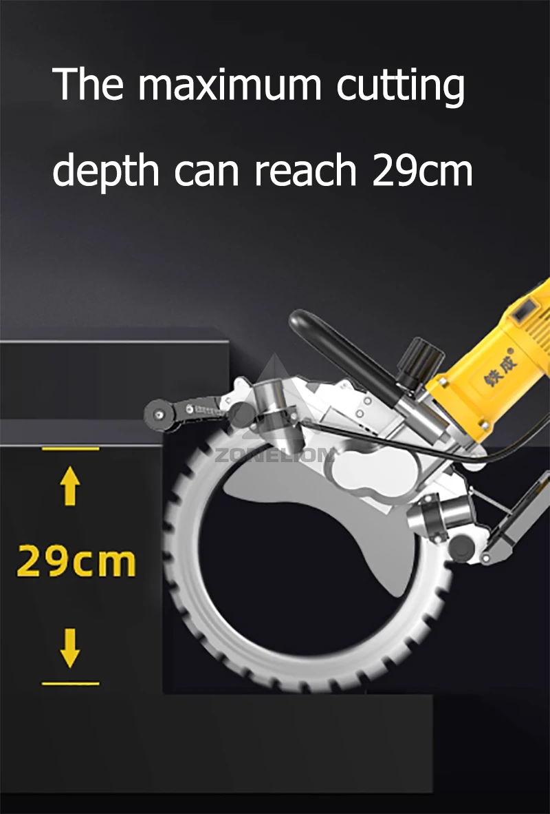 Handheld Underwater Hydraulic Concrete Cutting Ring Saw For Cutting Concrete Pipe Rock Tools
