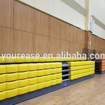 practical Stadium seating indoor telescopic basketball grandstand