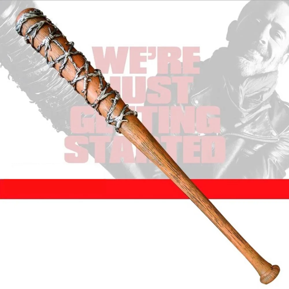 Halloween Cosplay Prop Walking Dead Baseball Bat PU Foam Weapon Movie Game Anime Role Play